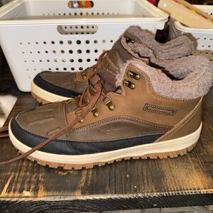 Weatherproof Brown and Black Men's Boots